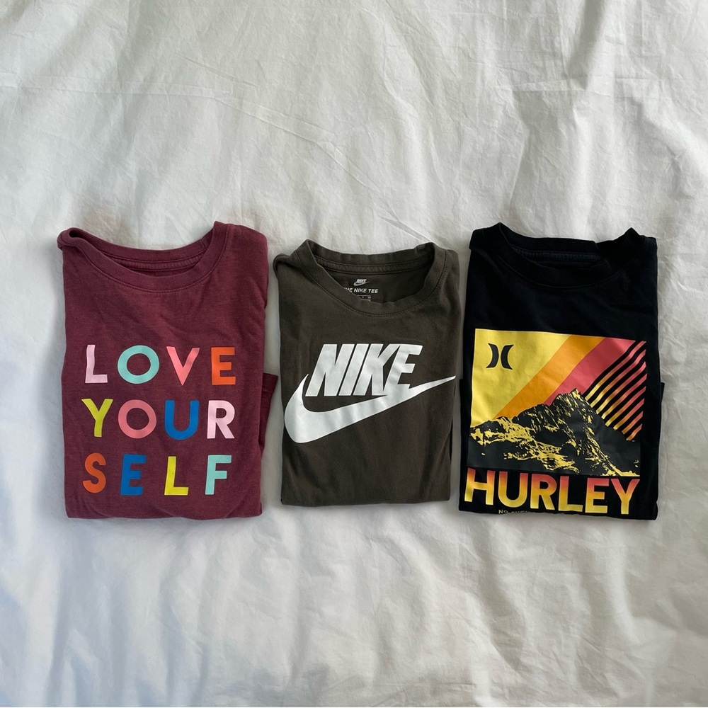 Three Boys Long Sleeve Tees